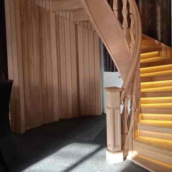 Mr. Alipour's wooden fence